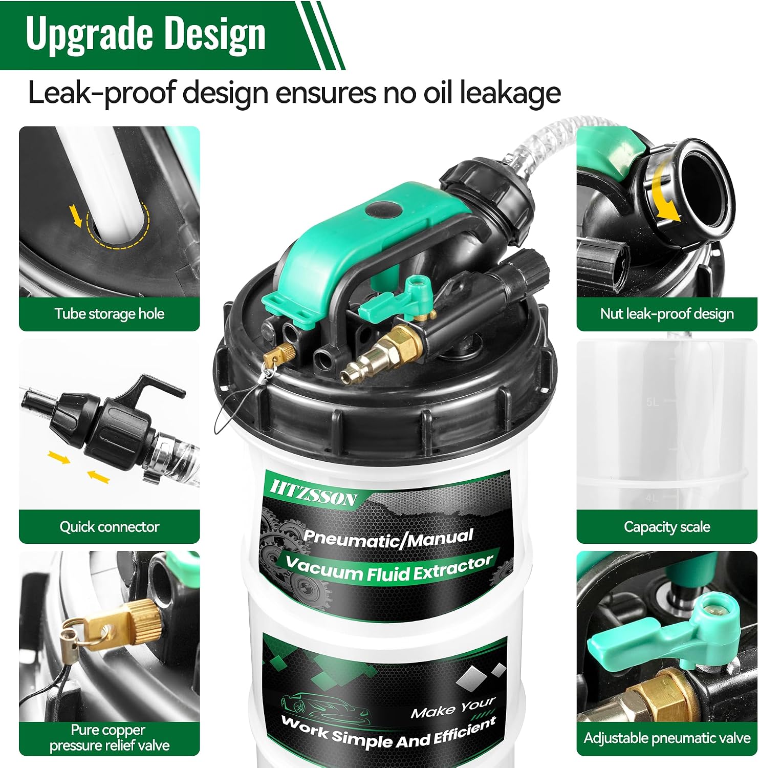 9.5 L/2.5 Gallon Oil Extractor - Brake Fluid recension och pris