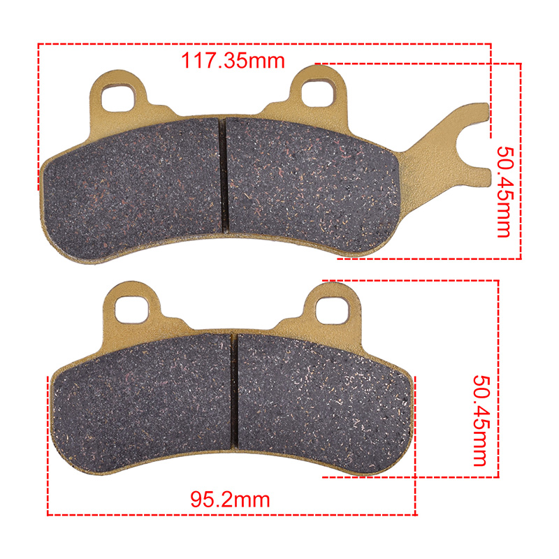 Motorcycle Front Rear Brake Pa - Carbon Ceramic Motorcycle Brake Rotor recension och pris