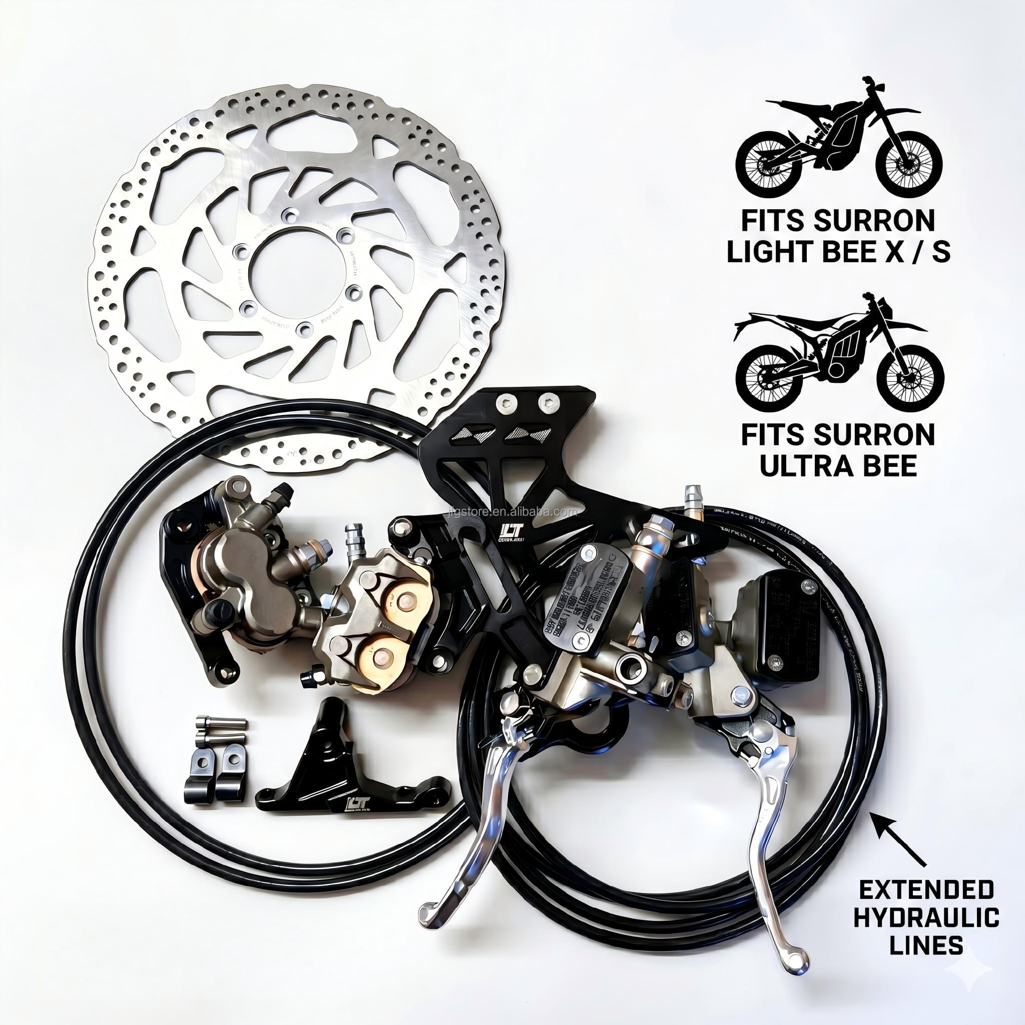 CNC 6061 Front Rear Caliper Mo - Brake Rotor recension och pris
